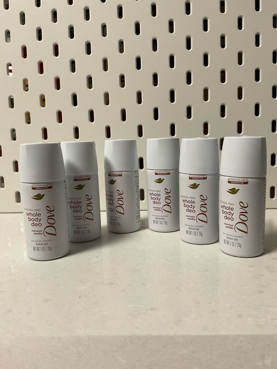 Dove Other - 6pcs Alcohol-Free Whole Body Deo - White (Sensitive) - Pack